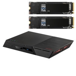 Bundle -- Asustor Flashstore G2 6 Bay NAS + 2x Samsung 990 EVO Plus 2TB 7250MB/s PCIe Gen 4 NVMe M.2 SSD