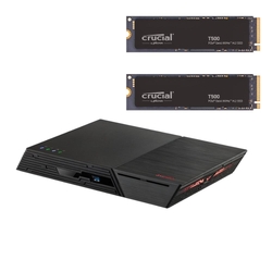 Bundle -- FS6812X Flashtors 12 Gen 2 + 2x Crucial T500 2TB 7400MB/s PCIe Gen 4 NVMe M.2 SSD