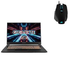Gigabyte G7 MD 17.3"i7 16GB RTX 3050 Ti Gaming Laptop + Corsair Mouse