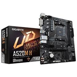 Gigabyte A520M H AMD AM4 mATX Motherboard