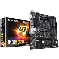 Gigabyte B450M DS3H AMD AM4 mATX Gaming Motherboard