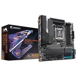 Gigabyte B650M AORUS ELITE AX DDR5 AMD AM5 RGB LED WiFi 6E mATX Motherboard