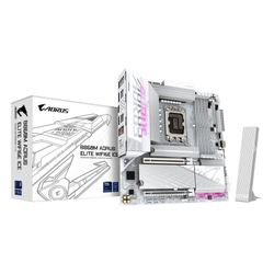 Gigabyte B860M AORUS ELITE WIFI6E ICE Intel LGA 1851 DDR5 mATX Motherboard