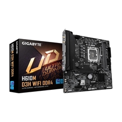 Gigabyte H610M D3H WIFI DDR4 Intel LGA 1700 DDR4 RGB LED WiFi 5 mATX Motherboard