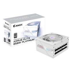Gigabyte AORUS ELITE P850W ICE 80 PLUS Platinum RGB LED Fully Modular Power Supply