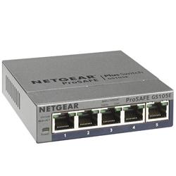 Netgear GS105E 5 Port Gigabit Ethernet Switch
