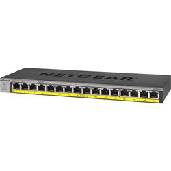 Netgear GS116LP 16 Port PoE/PoE+ Gigabit Unmanaged Switch