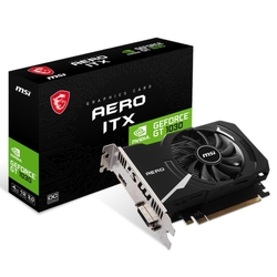 MSI GeForce GT 1030 AERO ITX 4GD4 OC 4GB DDR4 Graphics Card