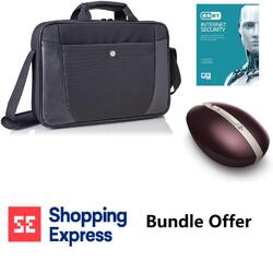 HP Bundle-HP 15.6" Essential Top Load Case Eset Internet Security 5 Devices HP Spectre Wireless Mouse
