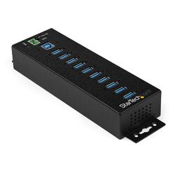 StarTech 10 Port USB Hub with Power Adapter