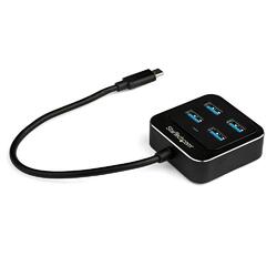 StarTech 4x USB-A Ports SuperSpeed 10Gbps Bus-Powered Aluminum USB-C Hub