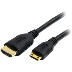 StarTech 2m High Speed HDMI to Mini-HDMI Cable with Ethernet M/M Black