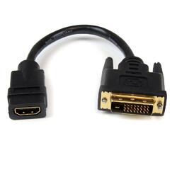 StarTech 8in HDMI to DVI-D F/M Video Cable Adapter