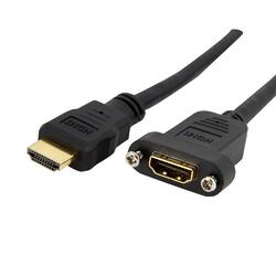 StarTech 3ft High Speed HDMI F/M Cable for Panel Mount