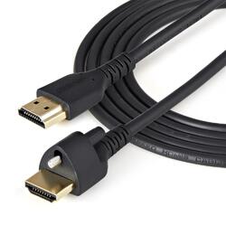 StarTech 1m High Speed HDMI 2.0 Cable 4K 60Hz with Locking Screw