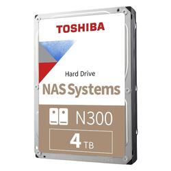 Toshiba N300 4TB 7200 RPM 3.5" SATA NAS Hard Drive