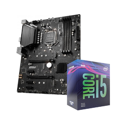 Intel Core i5-9400F 6 Cores 2.9GHz LGA1151 CPU and MSI Z390 PLUS Motherboard