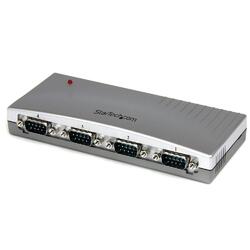 StarTech 4 Port USB to RS232 Serial DB9 Adapter Hub