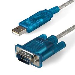 StarTech 0.9m USB-A to RS232 DB9 Serial Adapter Cable M/M