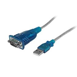 StarTech 1 Port USB to RS232 DB9 Serial Adapter Cable