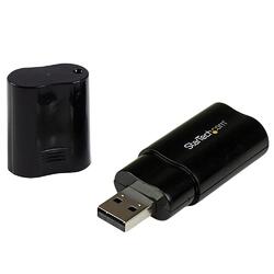 StarTech USB Stereo Audio Adapter External Sound Card