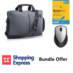 Bundle-HP 15.6" Value Top Load Case Norton 360 3 Devices HP Envy Rechargeable Wirless Mouse