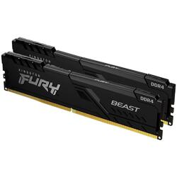 Kingston FURY Beast 32GB (2x16GB) 3200MHz CL16 Black DDR4 Desktop RAM Memory Kit