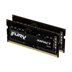 Kingston Fury Impact 32GB (2x16GB) 3200MHz CL20 Yes DDR4 Laptop RAM Memory Kit