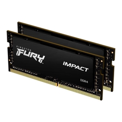 Kingston FURY IMPACT 64GB (2x32GB) 3200MHz CL20 XMP Black DDR4 Laptop RAM Memory Kit