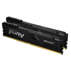 Kingston KF436C17BBK2/16 16GB (2x8GB) 3600MHz CL17 XMP 2.0 Black DDR4 Desktop RAM Memory Kit