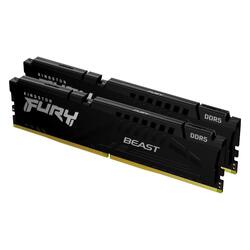 Kingston Fury Beast 32GB (2x16GB) 5200MHz CL36 AMD EXPO Black DDR5 Desktop RAM Memory