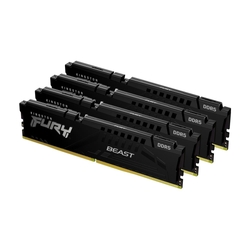 Kingston Fury Beast 128GB (4x32GB) 5600MHz CL40 Yes Black DDR5 Desktop RAM Memory Kit