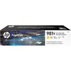 HP 981Y Extr-High Yield Yellow PageWide Cartridge