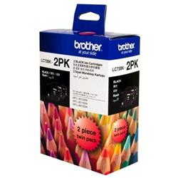 Brother LC73BK2PK 2 Pack Black Ink Cartridge