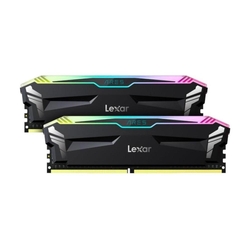 Lexar THOR 32GB (2x16GB) 3600MHz CL18 XMP 2.0 RGB LED Black DDR4 Desktop RAM Memory Kit