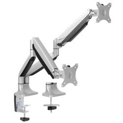 Brateck LDT10-C024 Dual Monitor Aluminum Interactive Counterbalance Monitor Arm