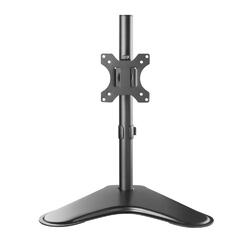Brateck LDT12-T01 Single Screen Economical double Joint Articulating Stell Monitor Stand