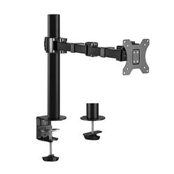Brateck LDT33-C012 Single Monitor Affordable Steel Articulating Monitor Arm