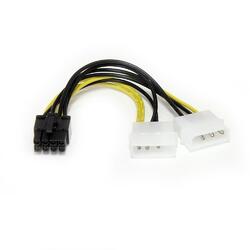 StarTech 6" LP4 to 8 Pin PCI Express Video Card Power Cable Adapter