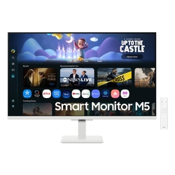 Samsung M5 LS32FM501EEXXY 32" 1080p VA HDR White Smart Monitor