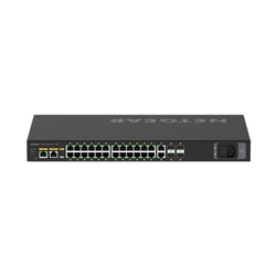 Netgear Pro AV Line 30 Port PoE+ Managed Rackmount Gigabit Network Switch