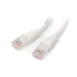 StarTech CAT5e 15m White Molded RJ45 Ethernet Cable