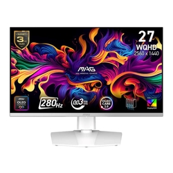 MSI MAG 272QPW QD-OLED X28 26.5" WQHD QD-OLED 280Hz 0.03ms HDR Adaptive-Sync USB-C Gaming Monitor