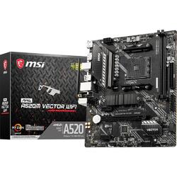 MSI MAG A520M VECTOR WIFI AMD AM4 mATX Motherboard