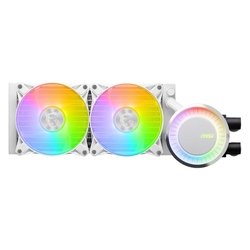 MSI MAG CORELIQUID E240 / WHITE 240mm RGB LED Liquid CPU Cooler