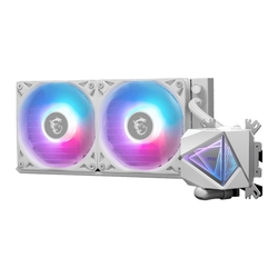 MSI MAG CORELIQUID I240 WHITE 240mm RGB LED Liquid CPU Cooler