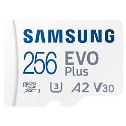 Samsung EVO Plus 256GB 130MB/s microSDXC Memory Card + SD Adapter