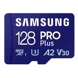 Samsung PRO Plus 128GB 180MB/s microSD Memory Card + SD Adapter