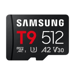 Samsung T9 512GB 200MB/s microSDHC Memory Card