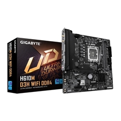 Gigabyte H610M D3H WIFI DDR4 Intel LGA 1700 DDR4 WiFi mATX Motherboard